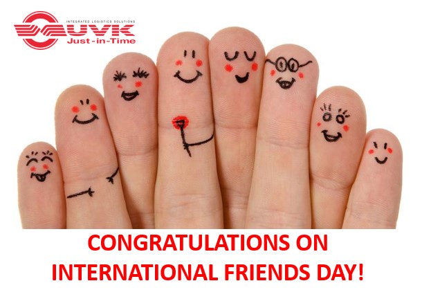 CONGRATULATIONS ON INTERNATIONAL FRIENDS DAY!