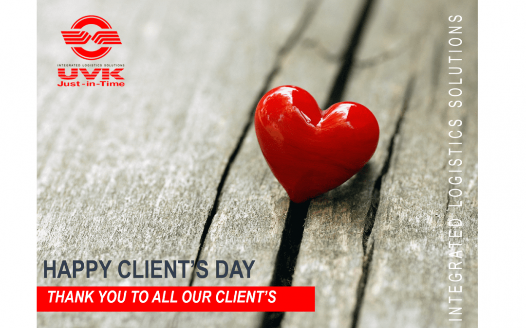 CONGRATULATIONS ON THE INTERNATIONAL CLIENT’S DAY!